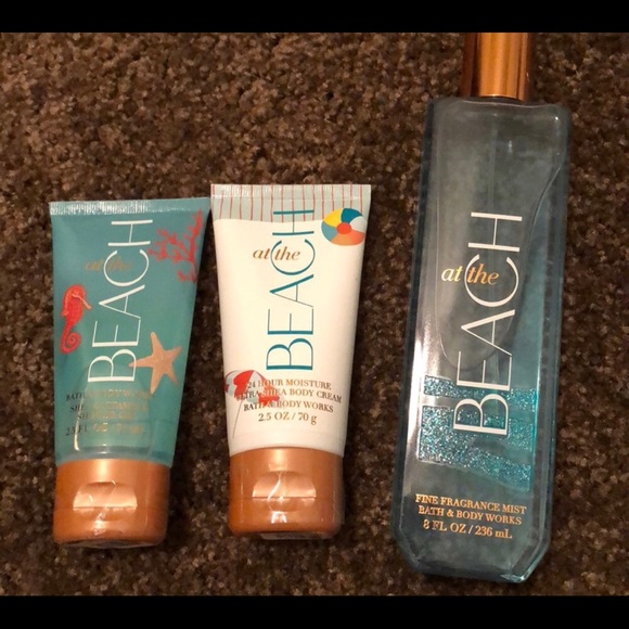 Bath Body Works Beach Collection Nwt